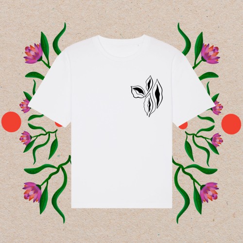 Unisex marškinėliai FEMME TOUCH #2 (balti)