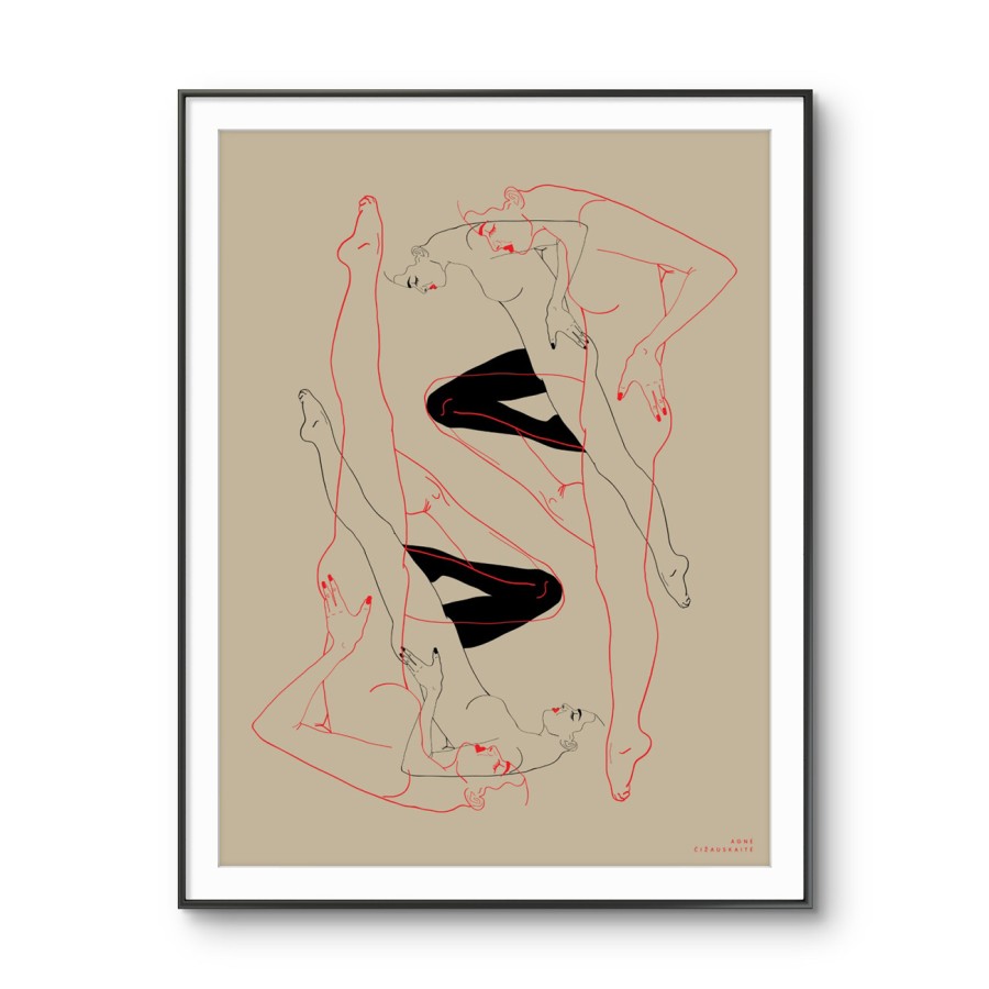 Rėmintas printas RISE IN LOVE